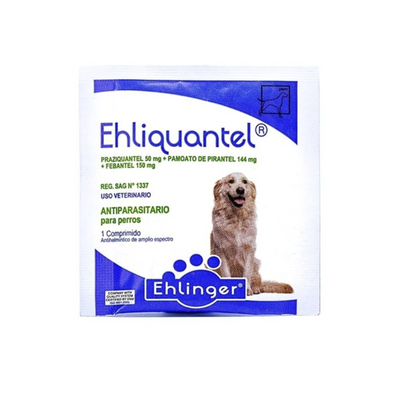 Ehliquantel Antiparasitario para perro 1 Comprimido