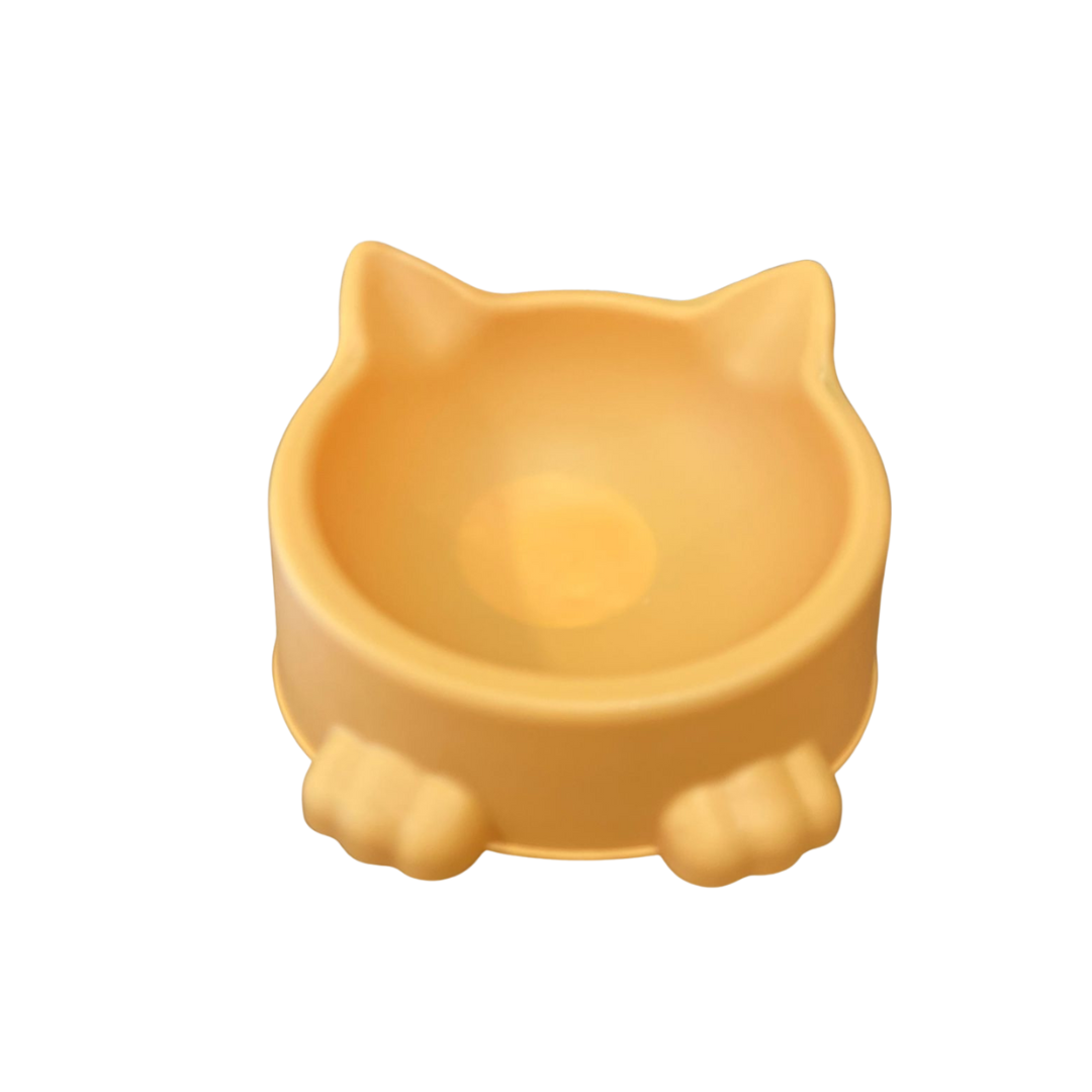 Plato para Gato con forma de Gato