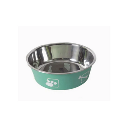 Los Piwos Plato Acero Inoxidable