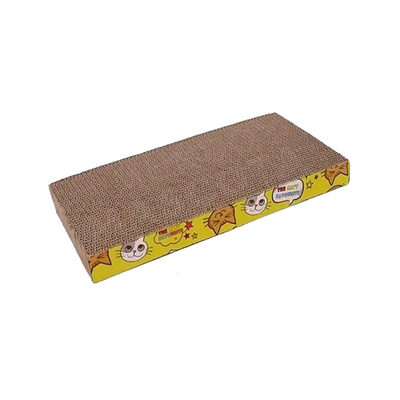 Los Piwos Rascador de Carton con Catnip para Gatos