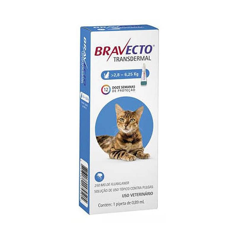 Bravecto Gato 2,8 - 6,25 Kg