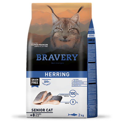 Bravery Senior Cat Herring