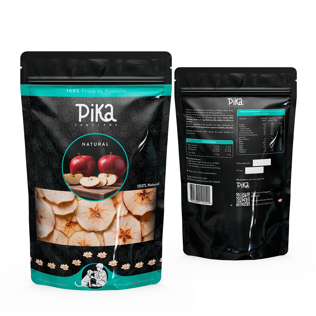 Pika Snack Manzana deshidratada