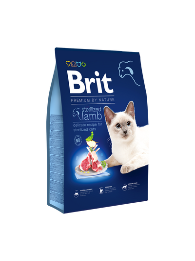 Brit Premium by Nature Cat Esterilizado Cordero