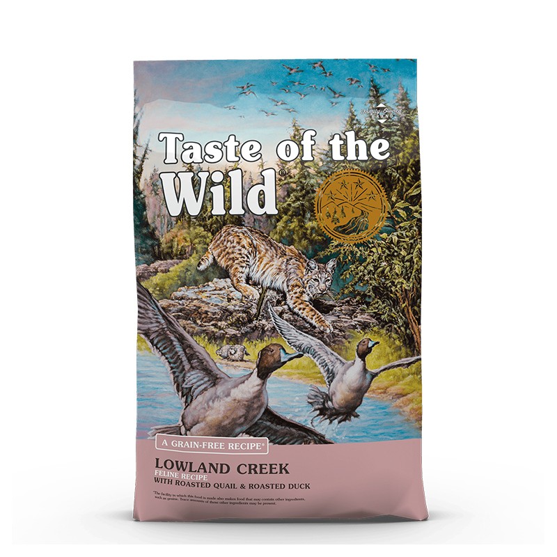 Taste of The Wild Lowland Creek Feline, Pato